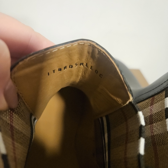 Burberry Men's Allostock Leather Chelsea Boots Black/Birch Eu 45 - Picture 3 of 8